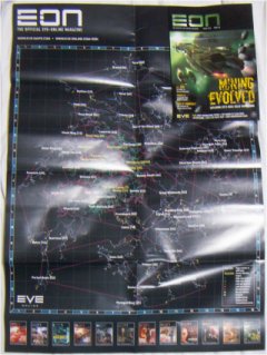 EVE World Map Poster